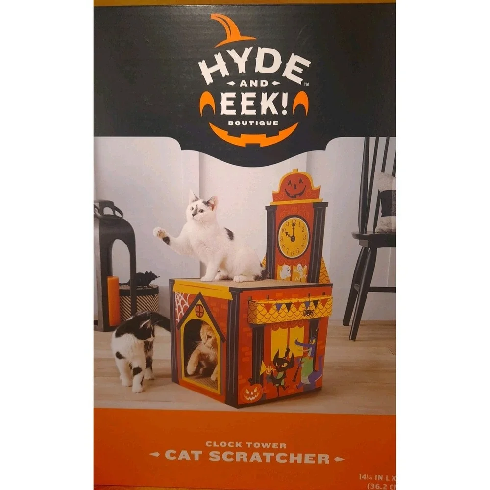 Hyde & Eek! Boutique Haunted Mansion Cat Scratcher, 14.25 L 16.5